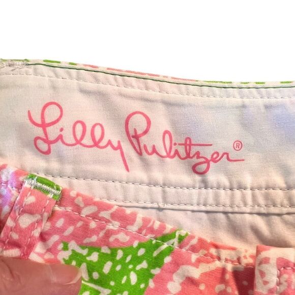 Lilly Pulitzer Walsh Short - LImeade Cheat Ya Print 00 - Picture 5 of 13